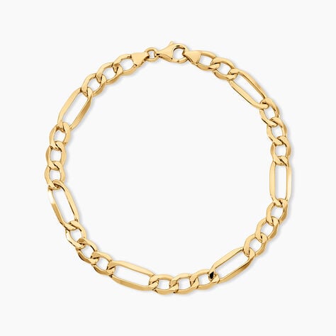 Bracelet Cameo Argent Dor&eacute; A L'Or 750/1000 - Bijoux sans pierre Femme | Histoire d&rsquo;Or
