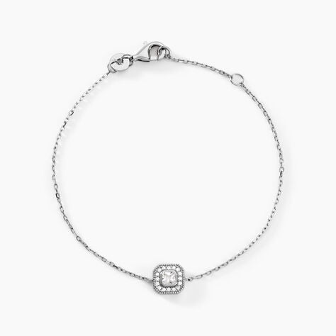 Bracelet Majesty Argent Blanc Oxyde De Zirconium - Bracelets Femme | Histoire d&rsquo;Or