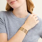 Bracelet Jonc Adel Acier Jaune - Bracelets joncs Femme | Histoire d&rsquo;Or