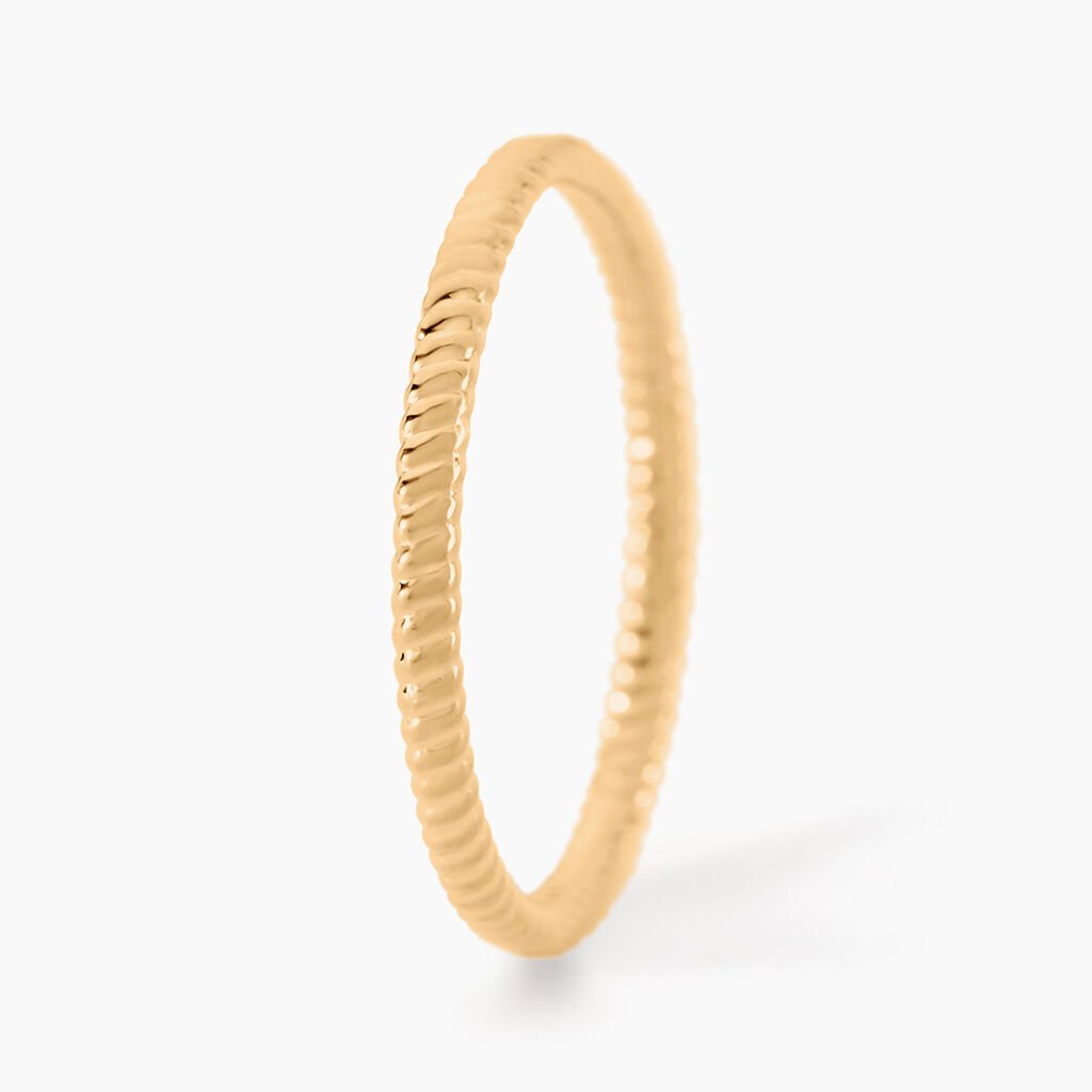 Bague Paciane Plaque Or Jaune - Nouveautés Femme | Histoire d’Or