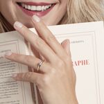 Bague Solitaire Or Jaune Diamant Synthetique - Bagues solitaires Femme | Histoire d&rsquo;Or