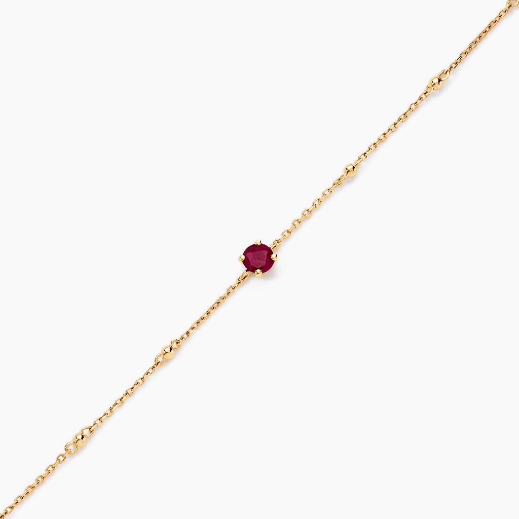Bracelet Onora Or Jaune Rubis - Bracelets Femme | Histoire d&rsquo;Or