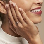 Bague Maymana Argent Blanc Oxyde De Zirconium - Bagues solitaires Femme | Histoire d&rsquo;Or