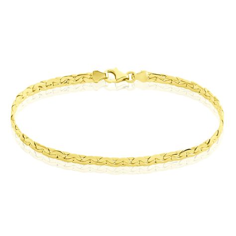 Bracelet Ivy Maille Haricot Or Jaune - Bracelets chaîne Femme | Histoire d’Or