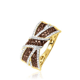 Bague Agnes Or Jaune Diamant - Bagues avec pierre Femme | Histoire d’Or