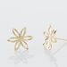 Boucles D'oreilles Puces Philine Fleur Or Jaune - Clous d'oreilles Femme | Histoire d’Or