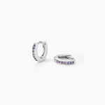 Cr&eacute;oles Rio Argent Blanc Oxyde De Zirconium - Boucles d'oreilles cr&eacute;oles Femme | Histoire d&rsquo;Or