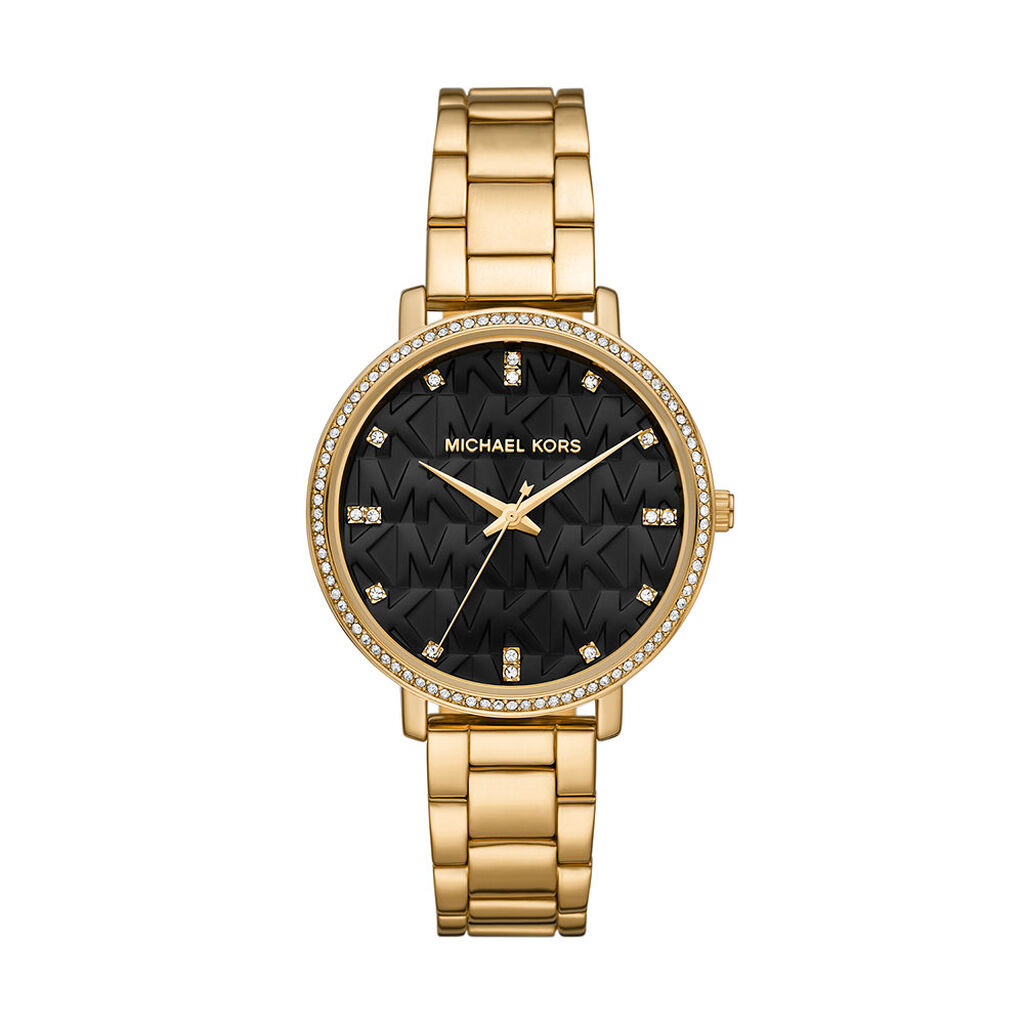 Montre Michael Kors Pyper Noir - Montres Femme | Histoire d&rsquo;Or