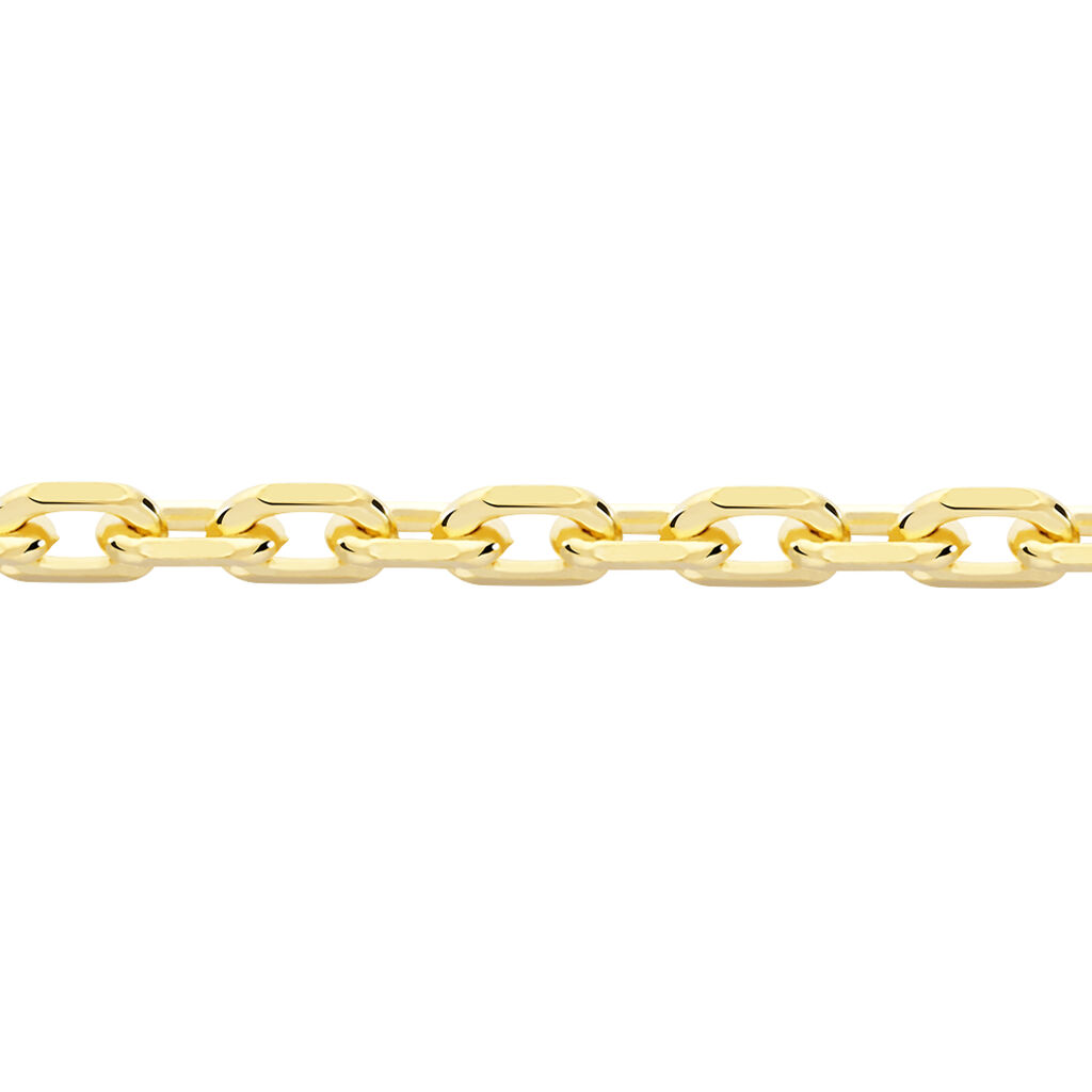 Chaîne Igoa Maille Forçat Diamantee Or Jaune - Chaines Femme | Histoire d’Or