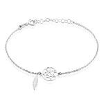 Bracelet Lorelle Argent Blanc - Bracelets Femme | Histoire d&rsquo;Or