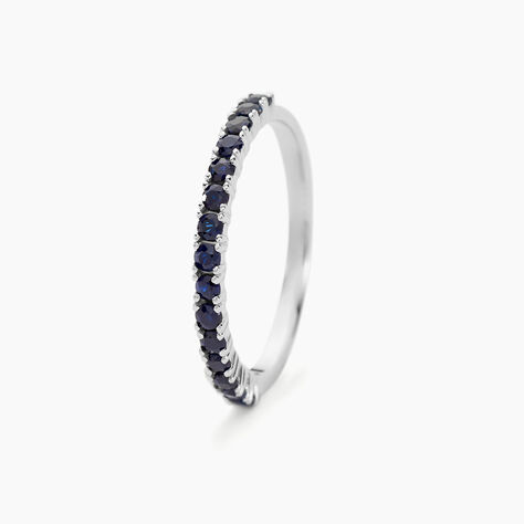 Alliance Leroi Or Blanc Saphir - Alliances Femme | Histoire d’Or