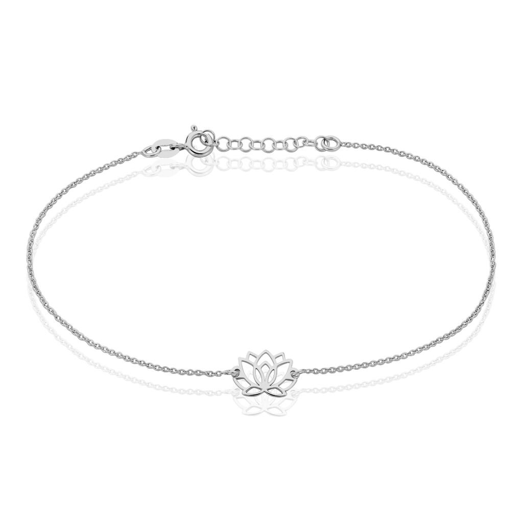 chaã®ne de cheville maylie argent blanc