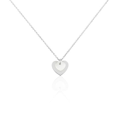 Collier Argent Blanc Ikaria Nacre - Colliers fantaisie Femme | Histoire d&rsquo;Or