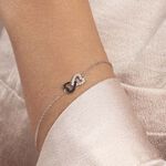 Bracelet Marcella Argent Blanc Oxyde De Zirconium - Bracelets Femme | Histoire d&rsquo;Or