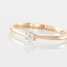 Bague Solitaire Athena Or Jaune Diamant - Bagues solitaires Femme | Histoire d’Or