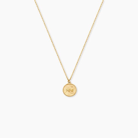 Collier Astrola Or Jaune - Colliers Zodiaque Femme | Histoire d&rsquo;Or