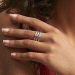 Bague Kirsten Argent Blanc Oxyde De Zirconium - Bagues avec pierre Femme | Histoire d&rsquo;Or