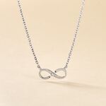 Collier Nohemi Argent Blanc Oxyde De Zirconium - Colliers fantaisie Femme | Histoire d&rsquo;Or