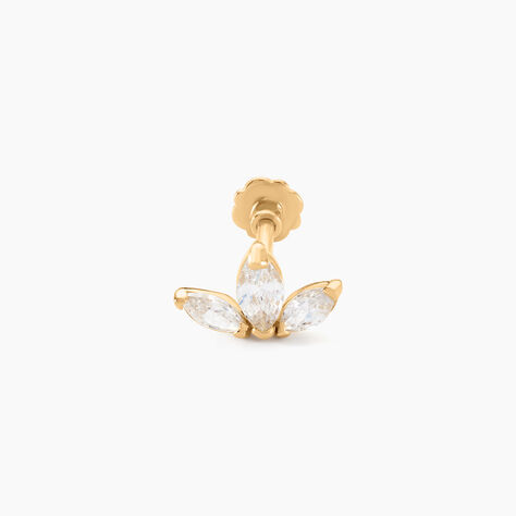 Piercing D'oreilles Asclepias Or Jaune - Bijoux Femme | Histoire d’Or