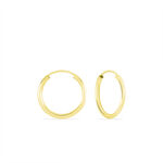 Cr&eacute;oles Valencina Or Jaune - Boucles d'oreilles cr&eacute;oles Femme | Histoire d&rsquo;Or