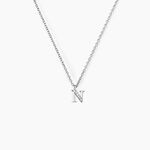 Collier Neruda Argent Blanc Oxyde De Zirconium - Colliers fantaisie Femme | Histoire d&rsquo;Or