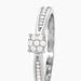 Bague Celia Or Blanc Diamant - Bagues solitaires Femme | Histoire d’Or