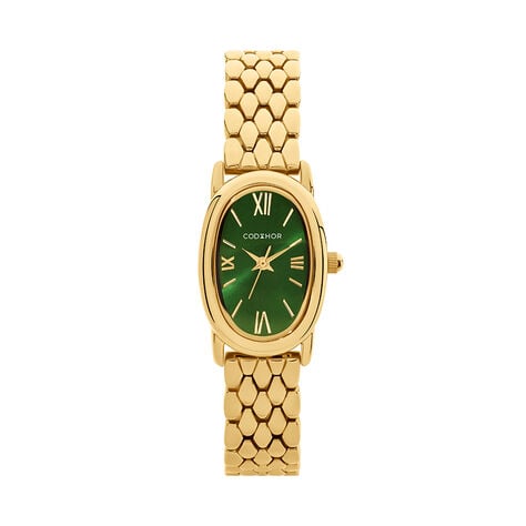 Montre Codhor Diane Vert - F&ecirc;te des m&egrave;res Femme | Histoire d&rsquo;Or