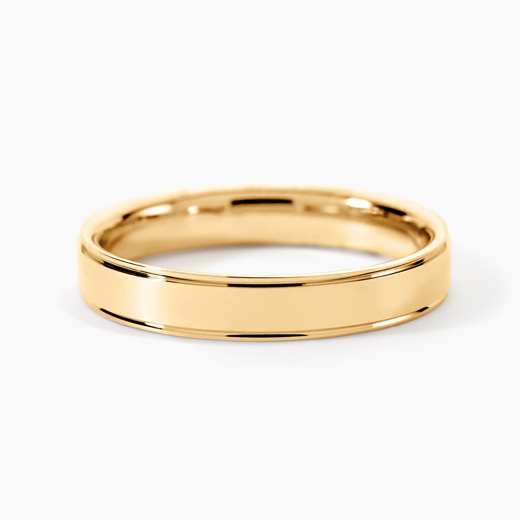 Alliance Or Jaune Beatrice - Alliances Unisex | Histoire d&rsquo;Or