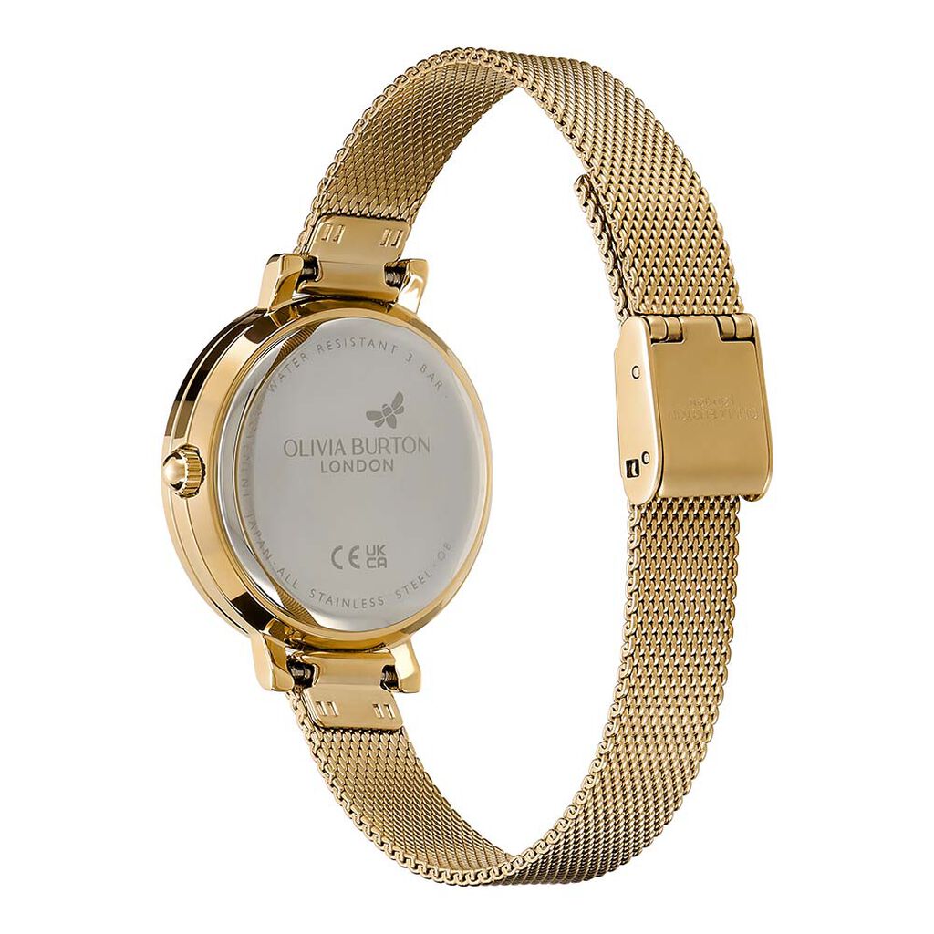 Montre Olivia Burton Vintage Bead Dor&eacute; - Montres Femme | Histoire d&rsquo;Or