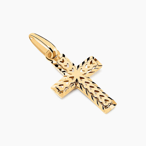 Pendentif Clitus Or Jaune - Pendentifs Baptême Famille | Histoire d’Or