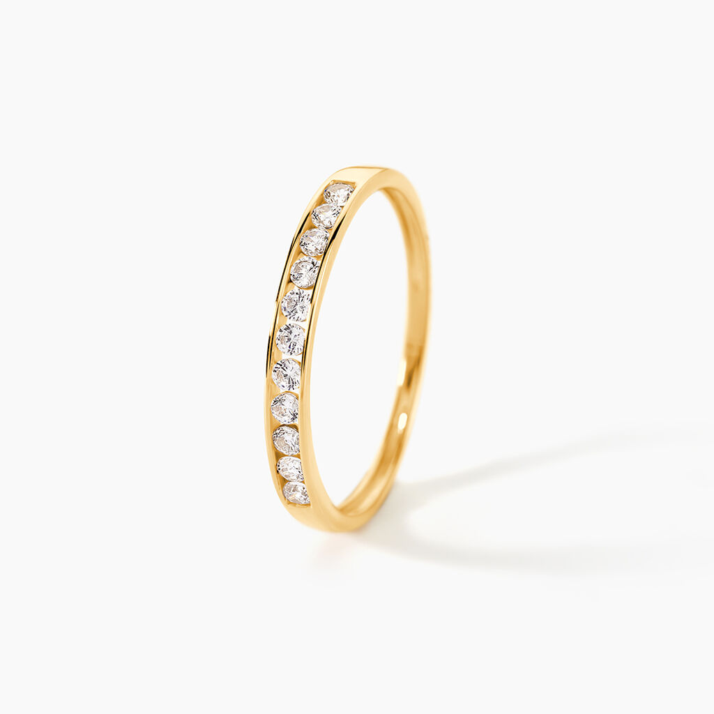 Alliance Davila Or Jaune Oxyde De Zirconium - Alliances Femme | Histoire d&rsquo;Or