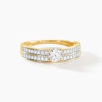 Bague Or Jaune Judita Oxyde De Zirconium - Bagues solitaires Femme | Histoire d&rsquo;Or