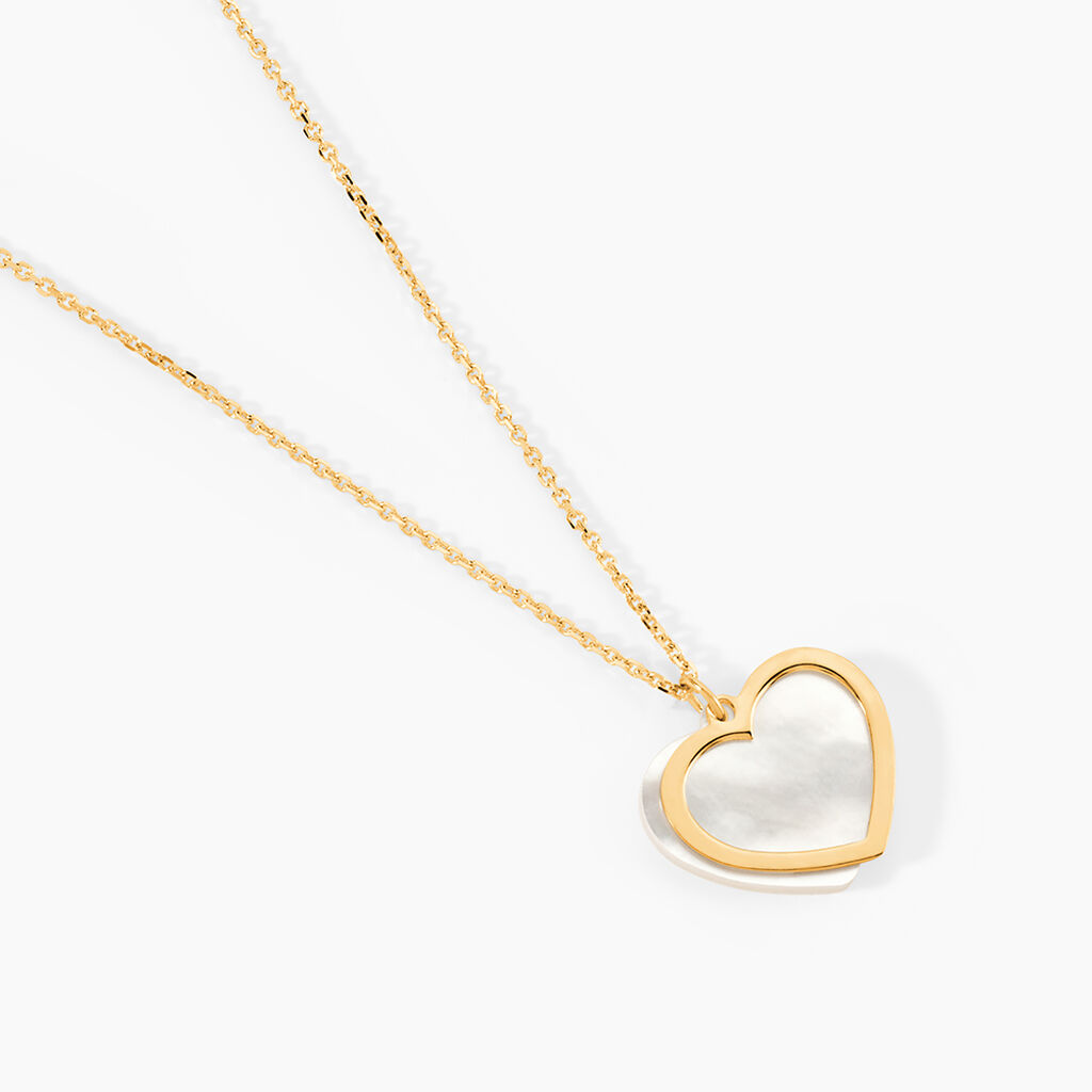 Collier Na&iuml;ade Or Jaune Nacre - F&ecirc;te des m&egrave;res Femme | Histoire d&rsquo;Or