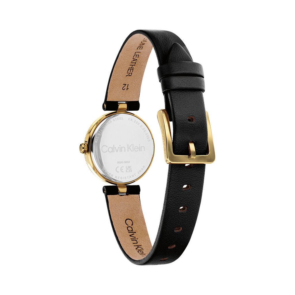 Montre Calvin Klein Gleam Noir - Montres Femme | Histoire d&rsquo;Or
