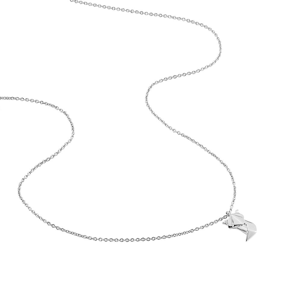 Collier Severiano Argent Blanc - Colliers fantaisie Femme | Histoire d’Or