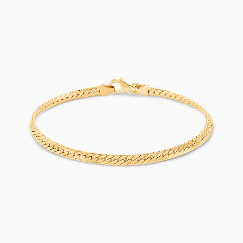 Bracelet Izel Maille Anglaise Or Jaune - Bracelets chaîne Femme | Histoire d’Or