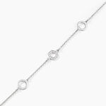 Bracelet Jalila Argent Blanc Oxyde De Zirconium - Bracelets Femme | Histoire d&rsquo;Or