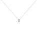 Collier Columbine Or Blanc Oxyde De Zirconium Blanc - Colliers Femme | Histoire d’Or