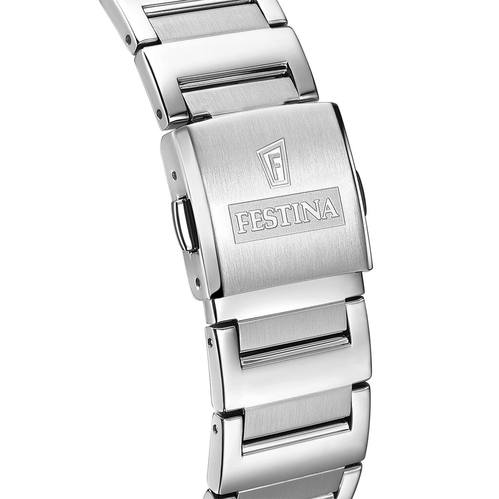 Montre Festina On The Square Blanc - Montres Homme | Histoire d’Or