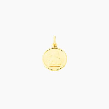 Pendentif Ange Rond Or Jaune