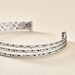 Bracelet Jonc Rachelle Argent Blanc - Bracelets joncs Femme | Histoire d’Or