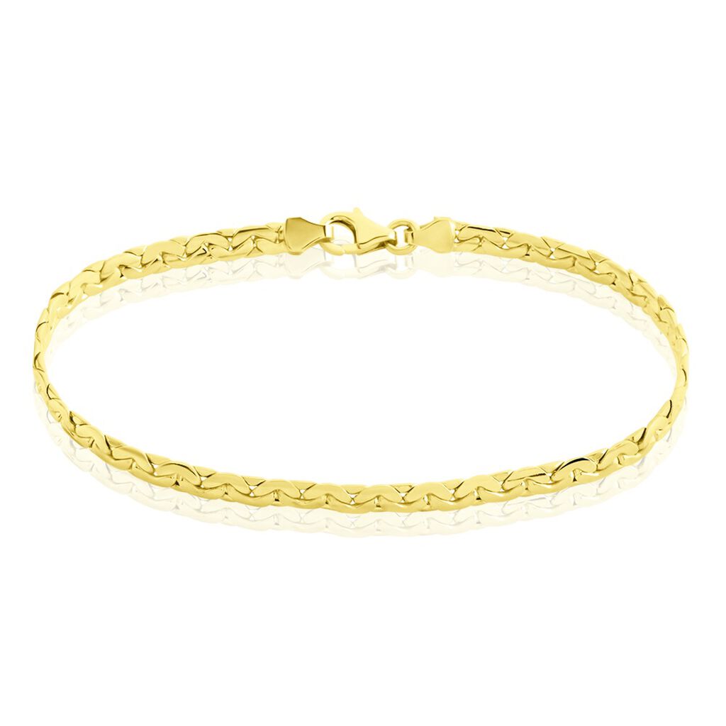 Bracelet Ivy Maille Haricot Or Jaune - Bracelets Femme | Histoire d’Or