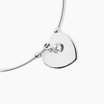 Bracelet Jonc Ylla Argent Blanc Oxyde De Zirconium - Bracelets joncs Femme | Histoire d&rsquo;Or