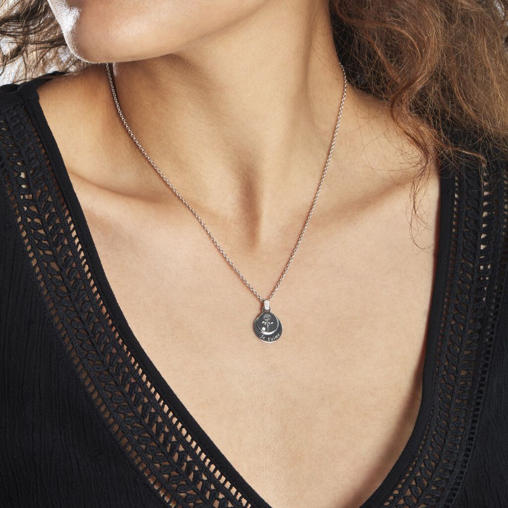 Collier Leonel Argent Oxydes De Zirconium - Colliers fantaisie Femme | Histoire d’Or