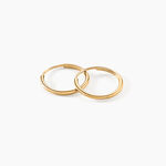 Cr&eacute;oles Dominae Or Jaune - Boucles d'oreilles cr&eacute;oles Femme | Histoire d&rsquo;Or