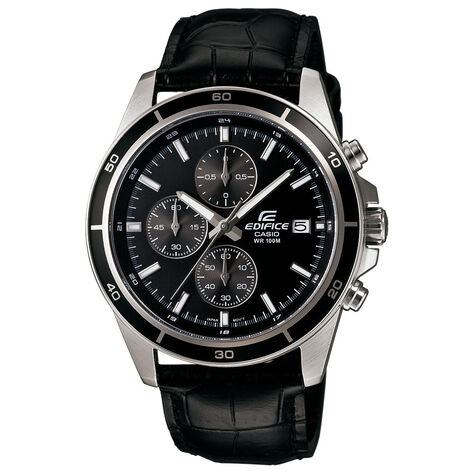 Montre Casio Edifice Noir - Montres Homme | Histoire d’Or