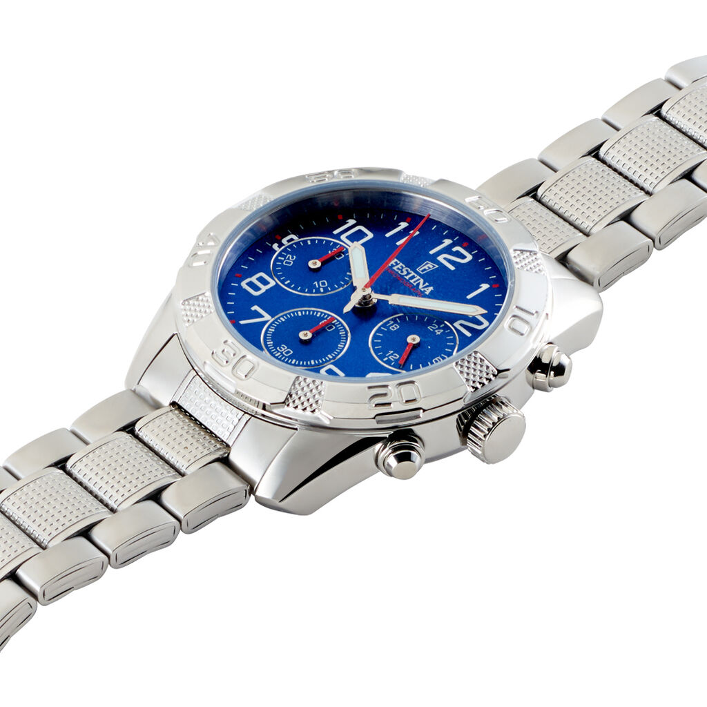 Montres FESTINA F20345/2 Acier Boucle déployante avec sureté