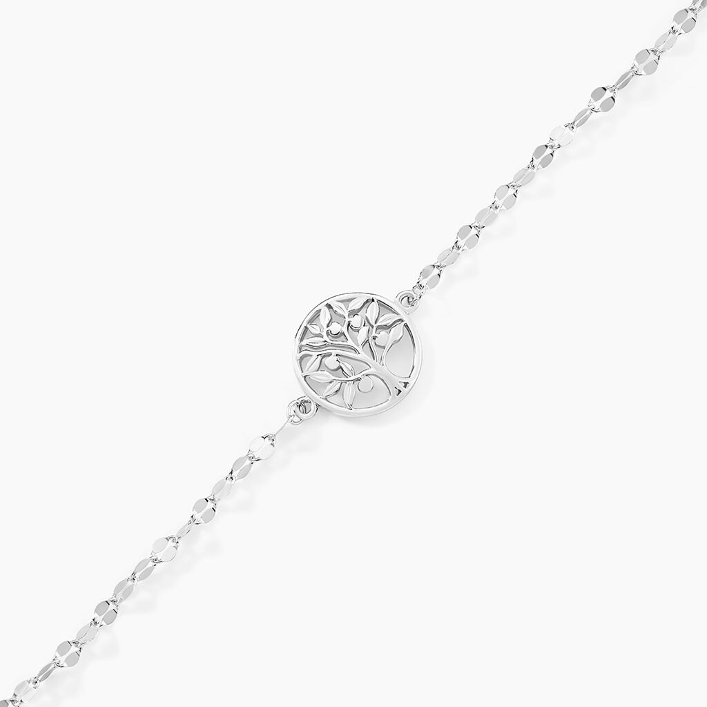Bracelet Argent Blanc Buccinarie - Bracelets Femme | Histoire d’Or