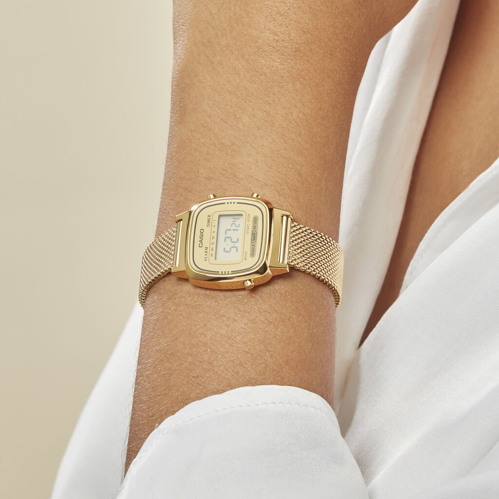 Montre Casio Collection Vintage 2 Tons - Montres Femme | Histoire d’Or