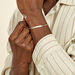 Bracelet Identité Argent Blanc Vivian - Bracelets fantaisie Homme | Histoire d’Or